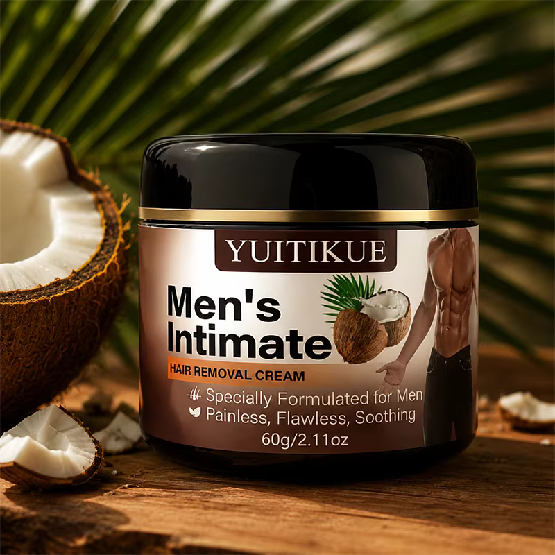 YUITIKUE Crème dépilatoire intime pour hommes 60g