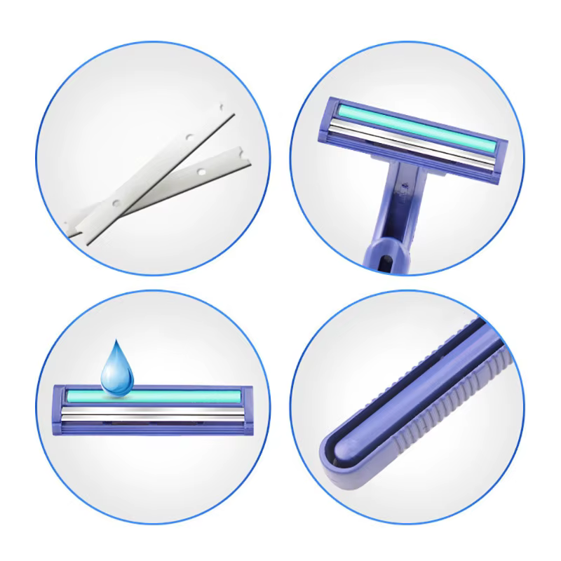 10 pièces haute qualité pour tête barbe rasoirs sensibles
