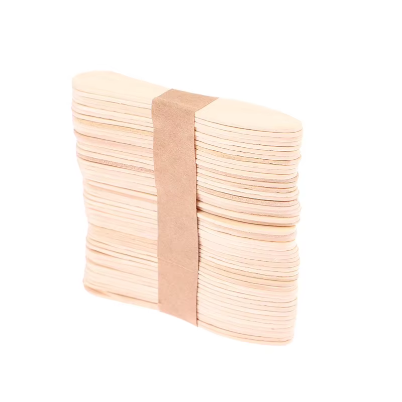 Bâtons jetables pour épilation à la cire
