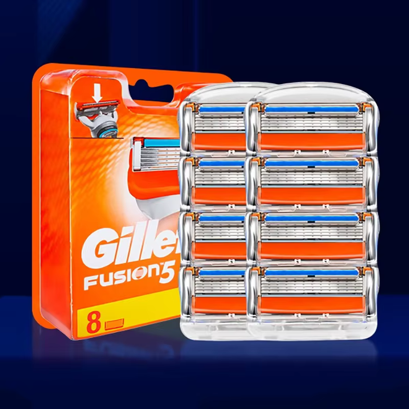 Gillette-Lame de rasoir de sécurité manuelle pour hommes