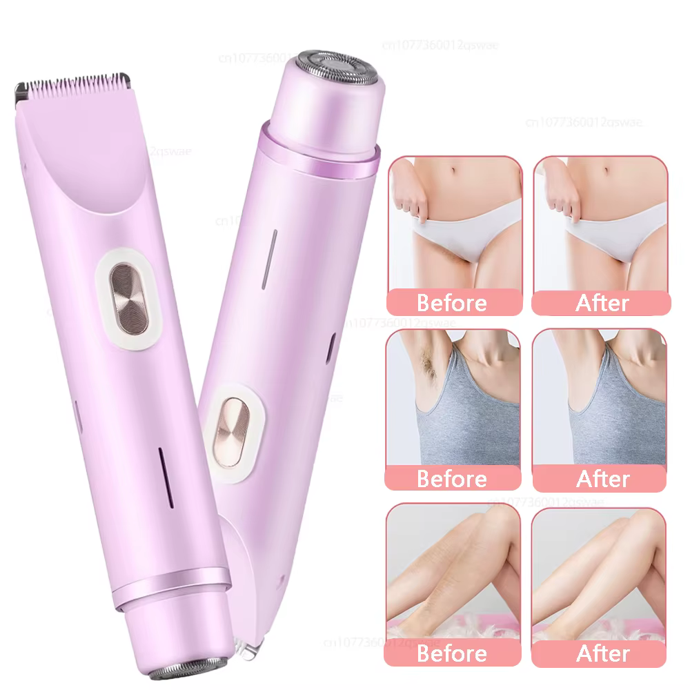 Rasoir électrique pour femmes tondeuse Bikini étanche