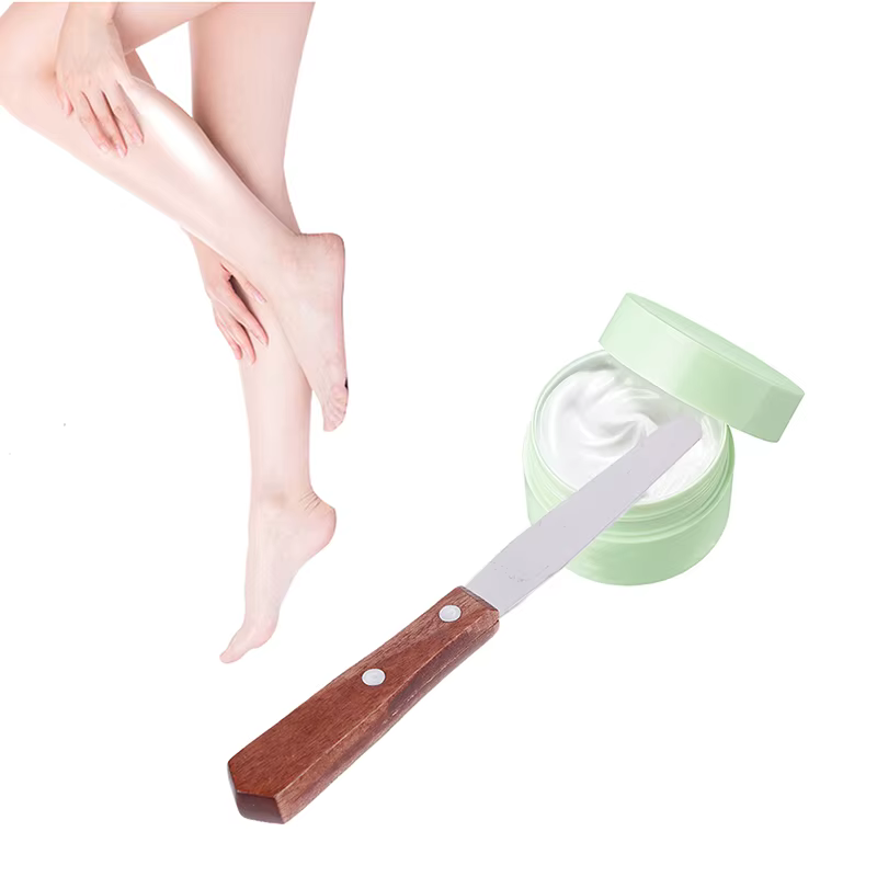 【1 spatule à cire en acier inoxydable