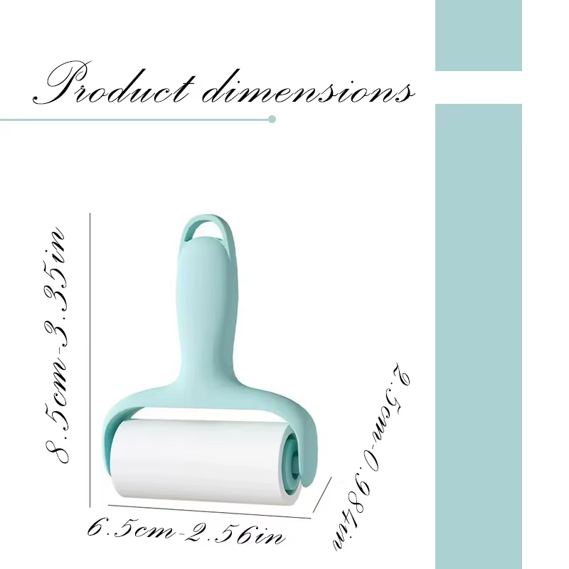 Mini-rouleau adhésif portable détachable pour l'épilation