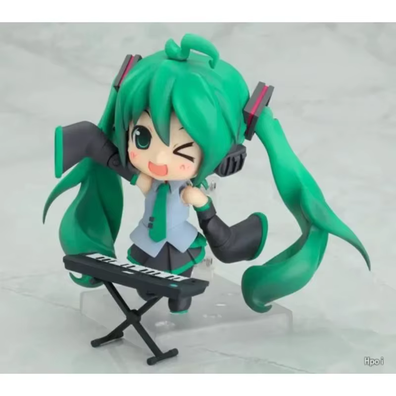 Nendoroid # 129 ABSOLUTE HMO Ver. Figurine d'anime en PVC mobile de 10 cm avec autocollants pour clavier, batterie et yeux