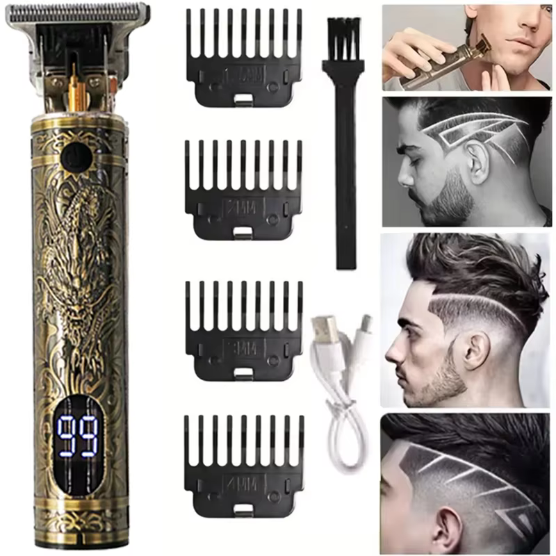 Tondeuse à cheveux électrique T9 pour hommes