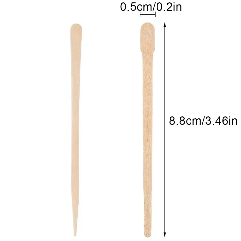 100/200 Bandes de cire dépilatoire pour sourcils