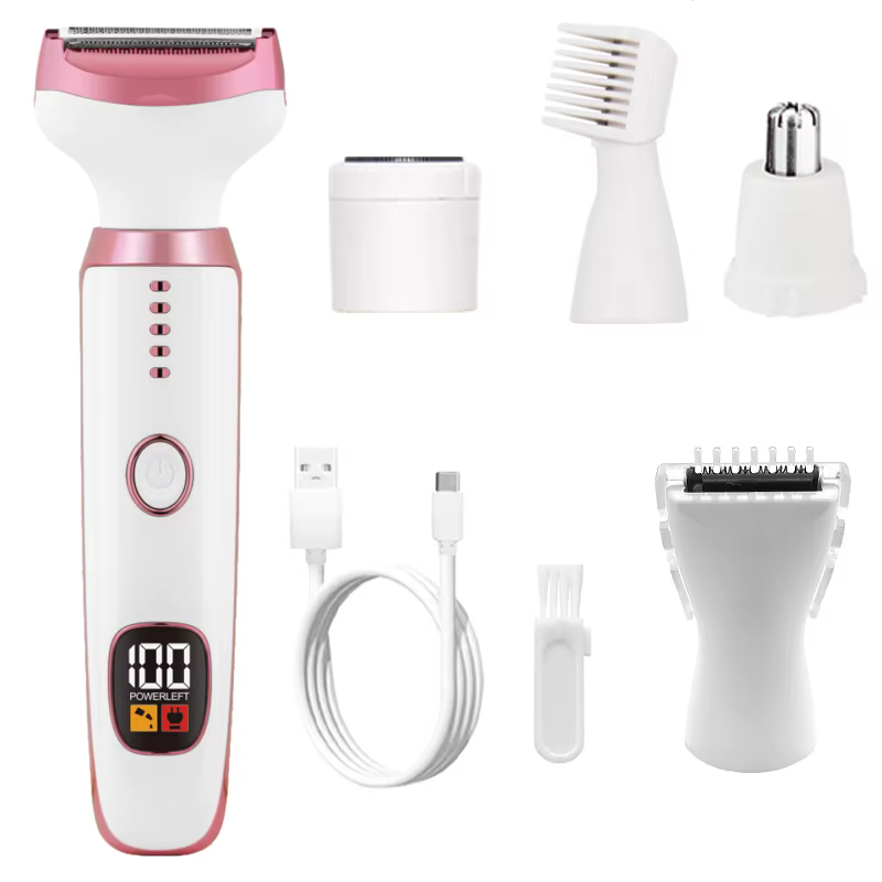 Rasoir électrique amélioré pour femme épilation du corps épilateur indolore tondeuse sans fil femmes visage jambe Bikini