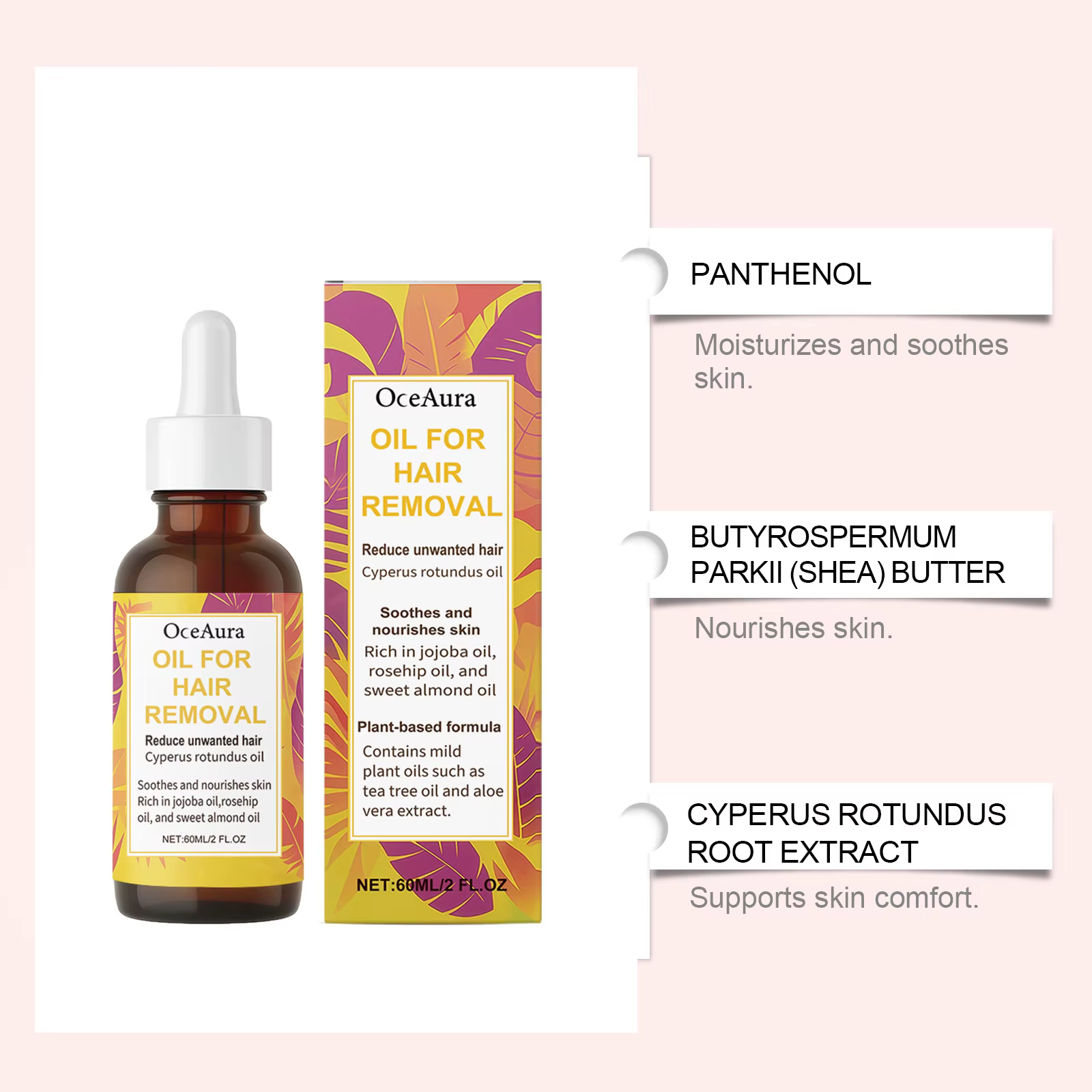 Huile Essentielle pour l'Épilation : Soin Doux et Nourrissant pour la Peau du Corps