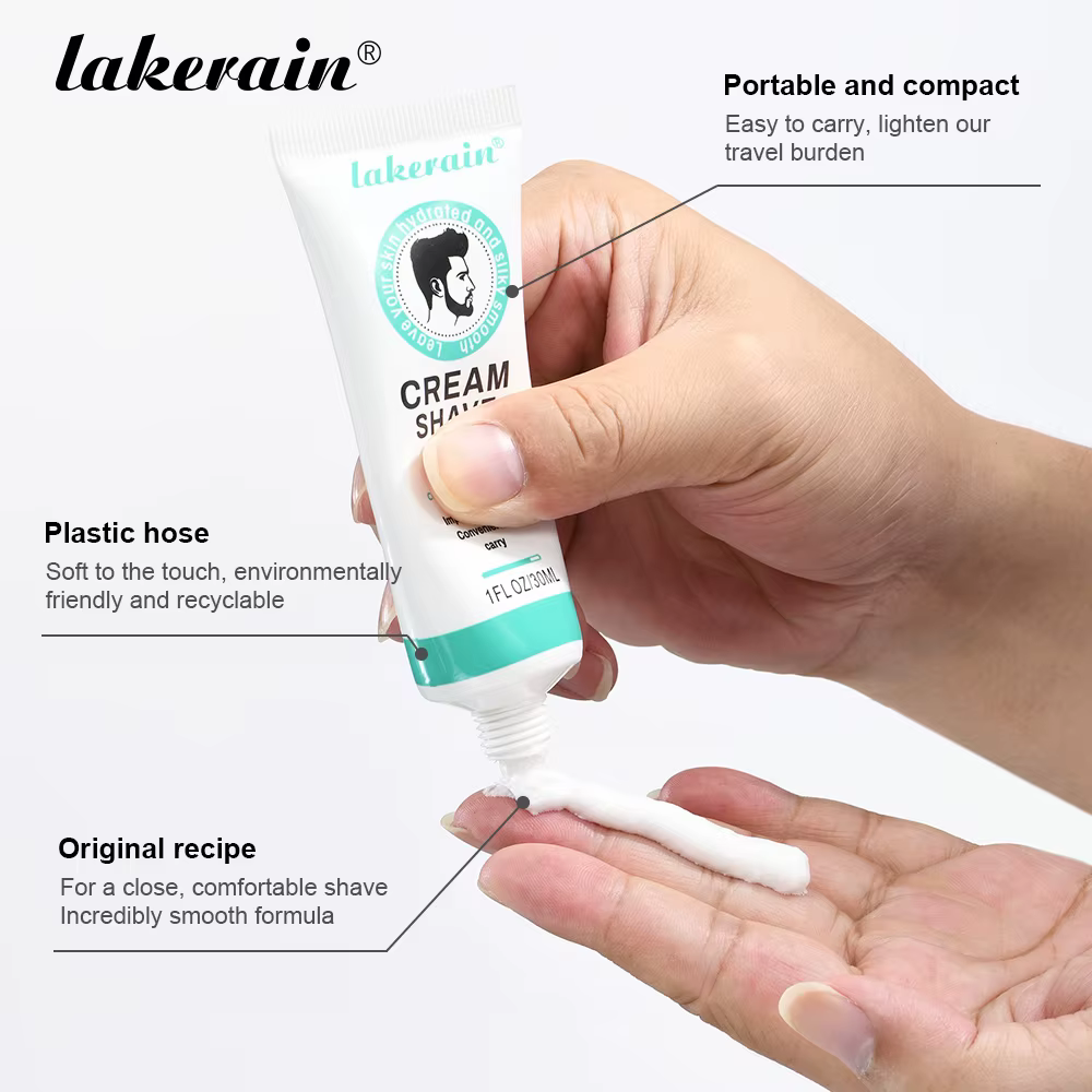 Crème à raser naturelle pour hommes