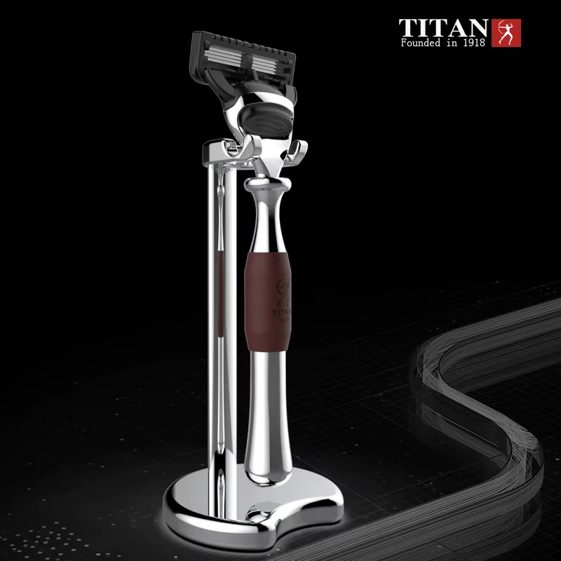 Titan – rasoir à 5 lames pour le rasage manuel et en douceur