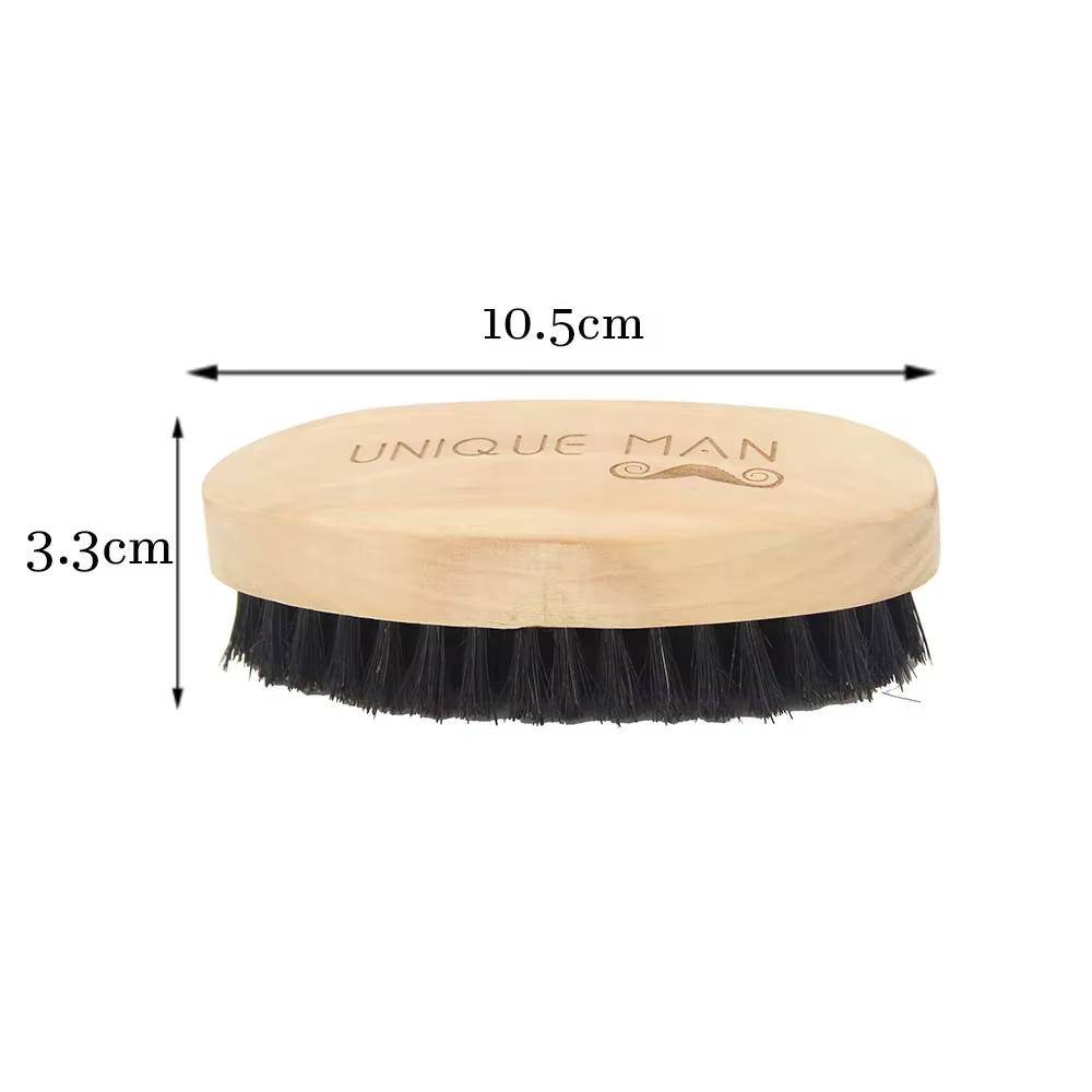 Brosse à barbe en bois pour hommes