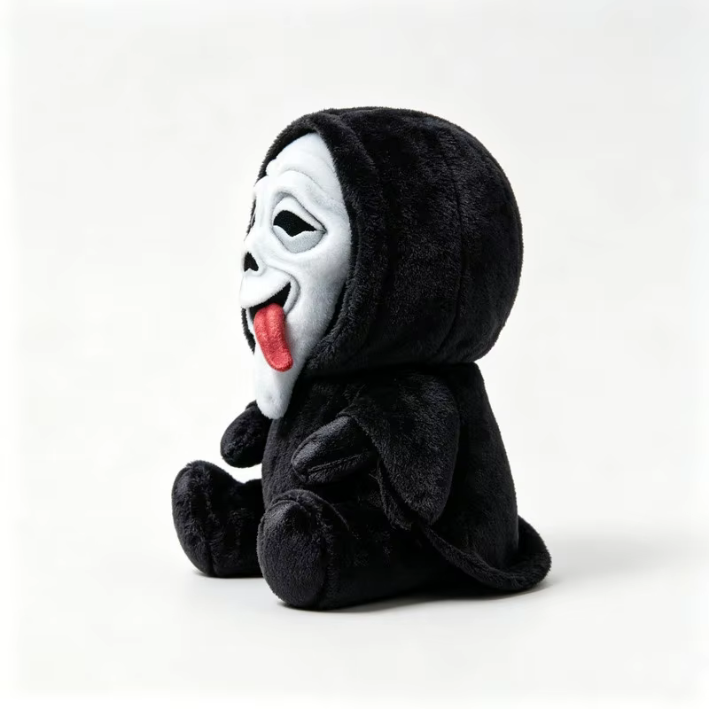 Peluche Ghostface, film d'horreur 6, poupée en peluche douce, décoration de fête d'Halloween, cadeau de collection pour les fans d'horreur, adulte