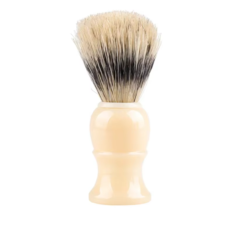 Brosse de rasage en poils de sanglier pour hommes