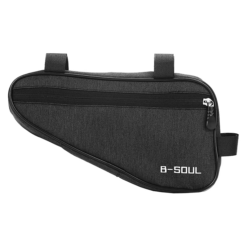 1 pièce Sacoche de cadre triangulaire imperméable pour VTT, Sacoche de tube avant, Accessoires de vélo, Support de cadre