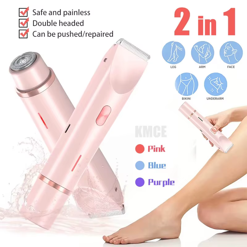 2025 étanche Rechargeable rasoir électrique Mini femmes Bikini tondeuse corps épilateur