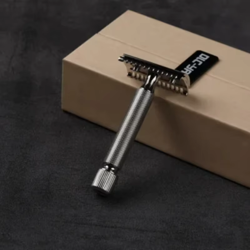 Rasoir de sécurité YAQI BAENZIGER en acier inoxydable 316 - Machine à couper les cheveux professionnelle de haute