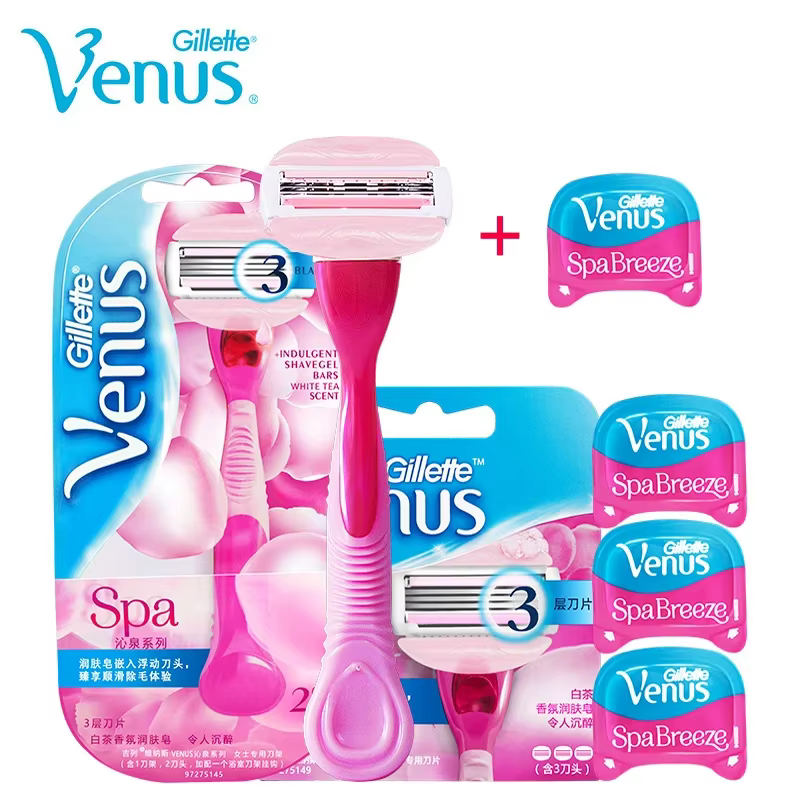 Gillette Venus Breeze-Rasoir à Thé Blanc pour Femme