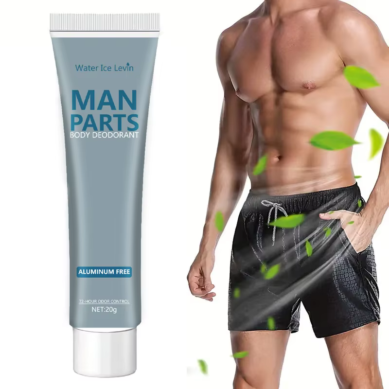 Crème parfumée privée pour hommes pour parties intimes et déodorant nettoyant pour les aisselles