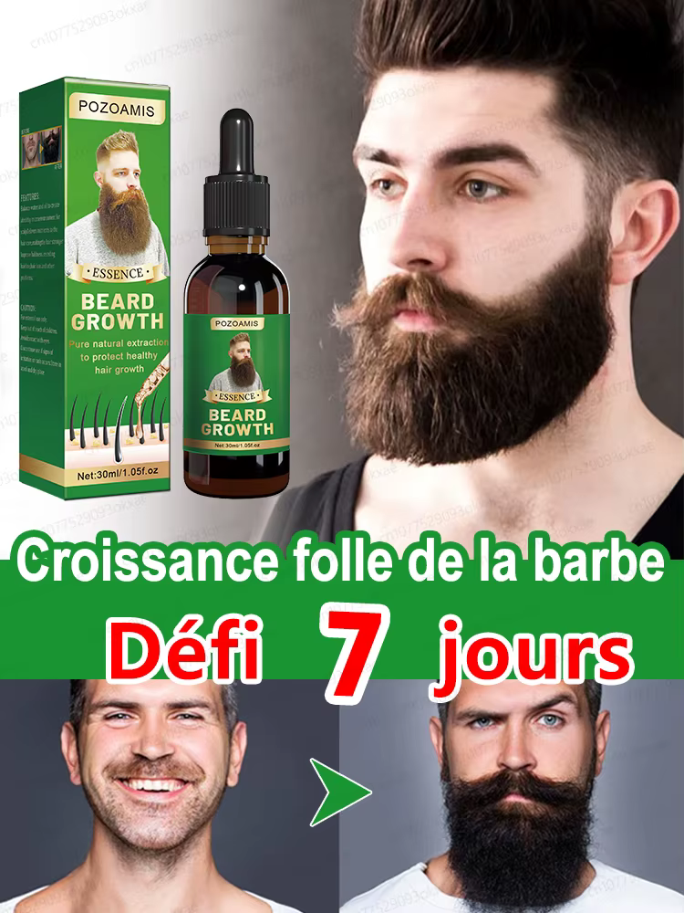 L'essence de croissance de barbe la plus efficace en 2025