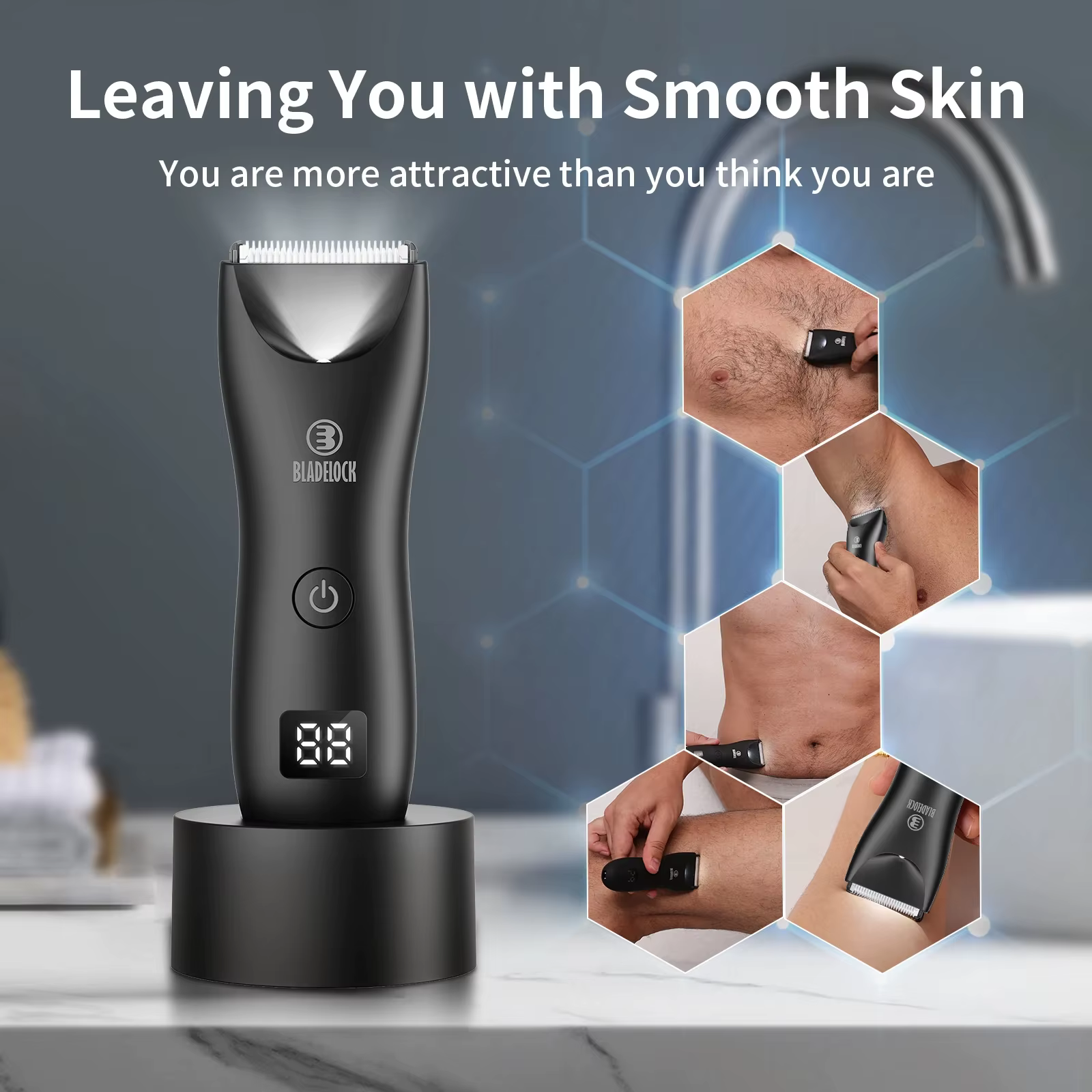 Tondeuse professionnelle pour hommes