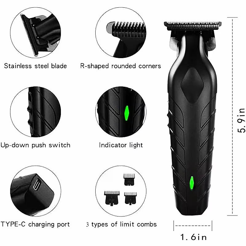 Ensemble de tondeuse à cheveux pour hommes