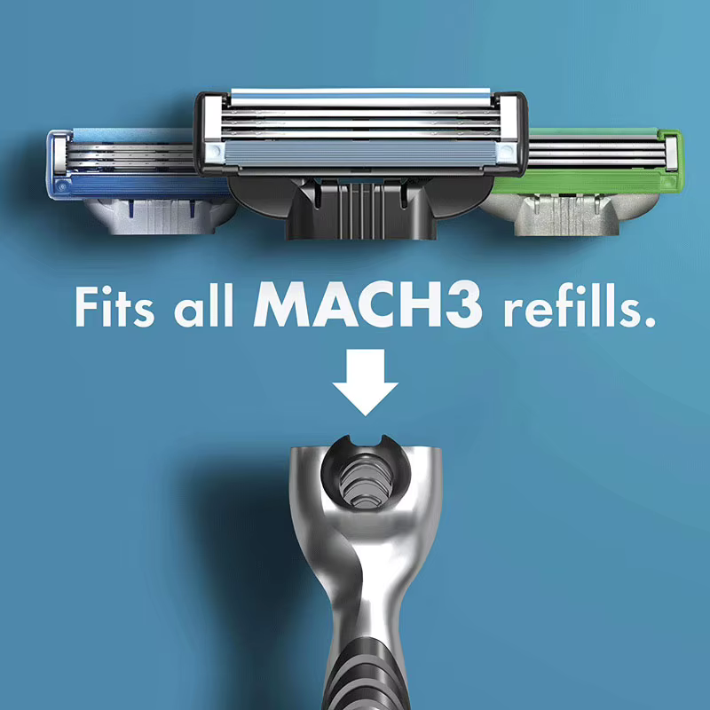 Original Gillette Mach 3 rasoir manuel pour hommes rasage