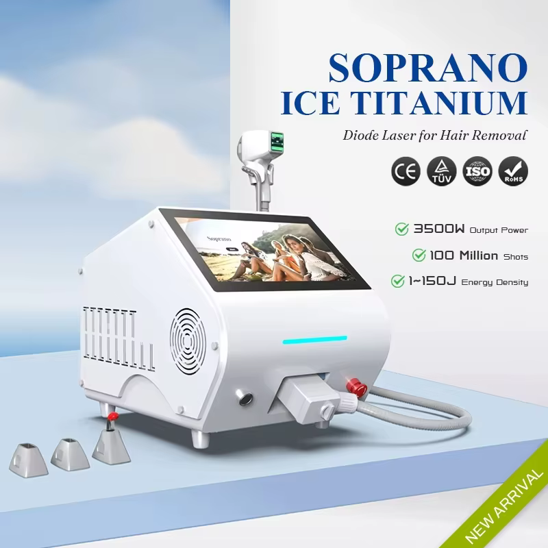Machine d'épilation au Laser à Diode SHR magnétique Soprano dynamique 3D épilation permanente indolore dispositif de Salon de beauté professionnel