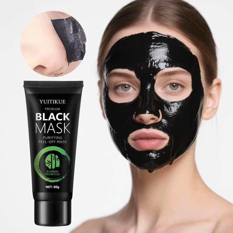 Masque à points noirs au charbon de bambou