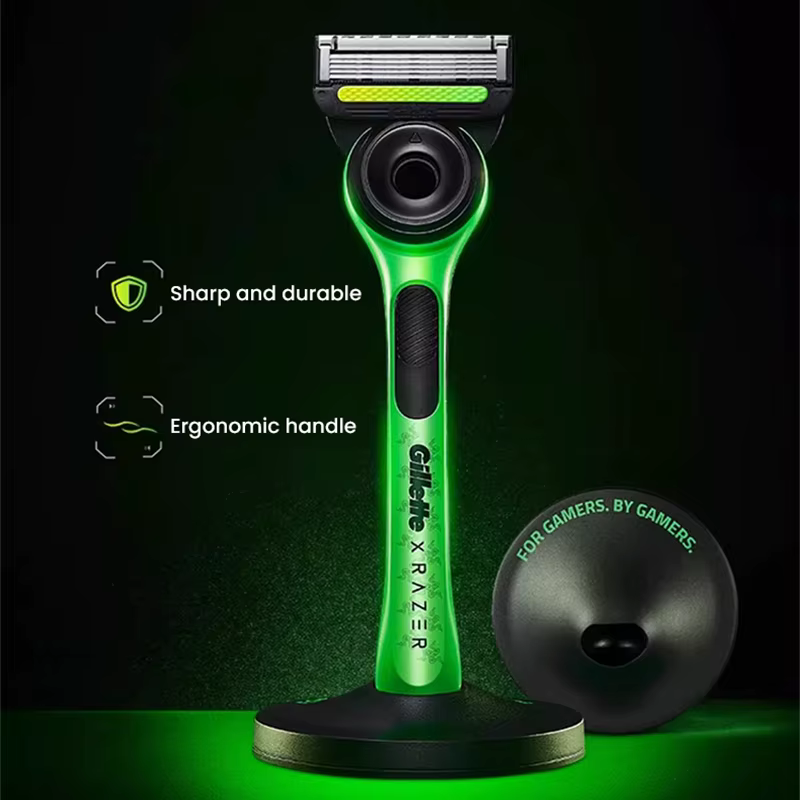 Gillette Labs Razer-Rasoir co-marqué série Aurora d'avant disc