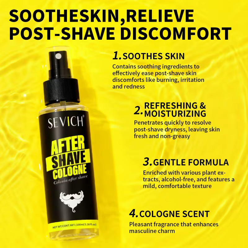 Hommes Gel à raser 100ml Non irritant adoucir favoris barbe crème