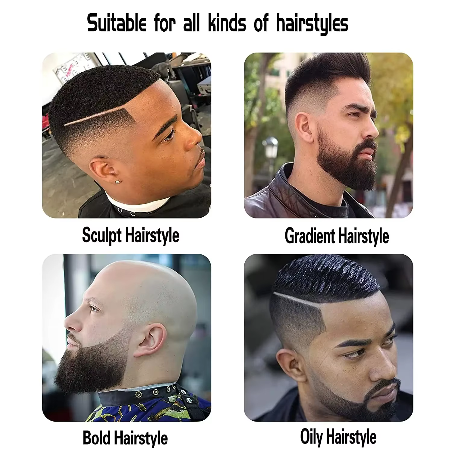 Tondeuse à barbe réglable Kemei 632 (0