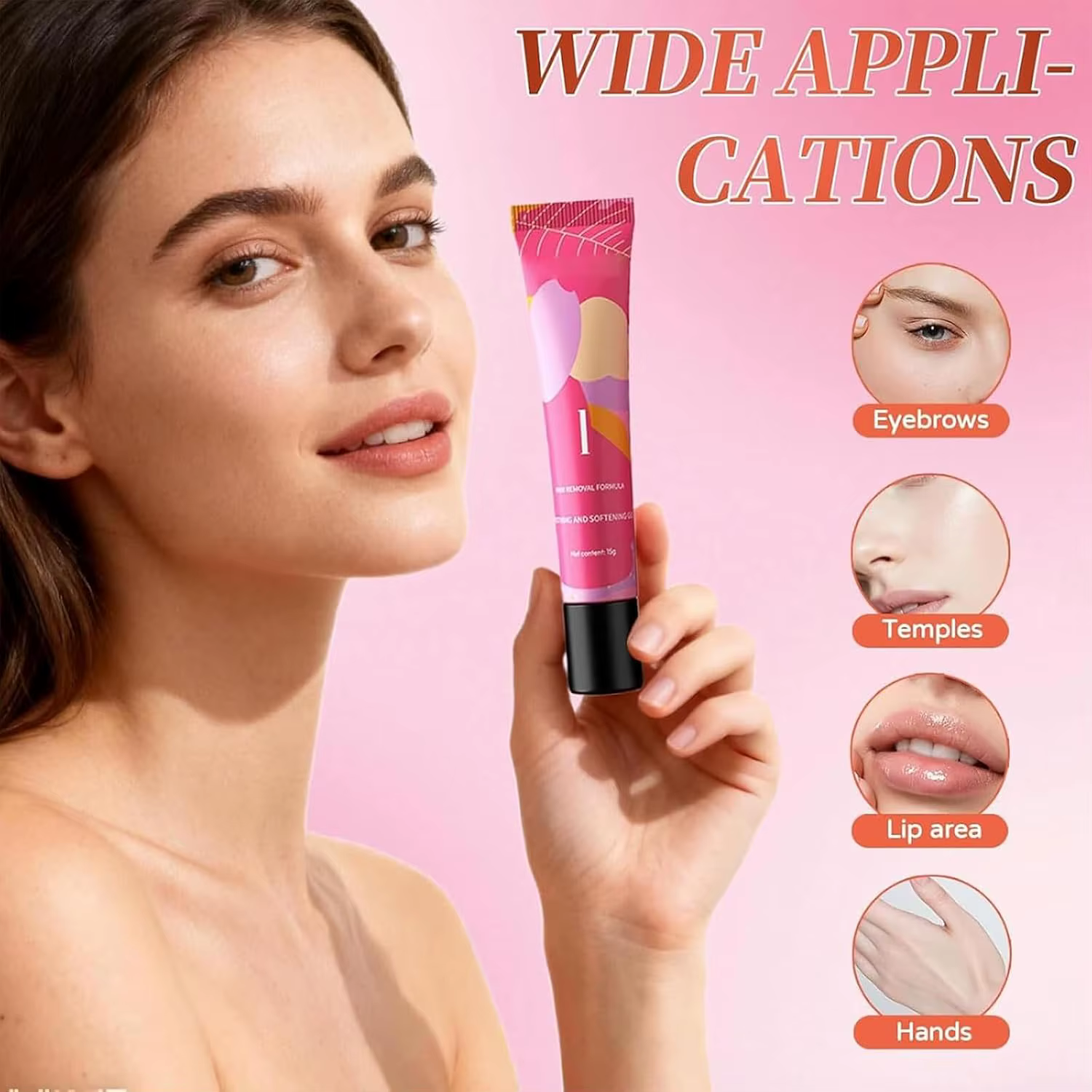 Nouveau Kit Crème Dépilatoire Visage 2026 – Épilateur Doux et Indolore pour Peaux Sensibles avec Gel Apaisant et Lotion Hydratante