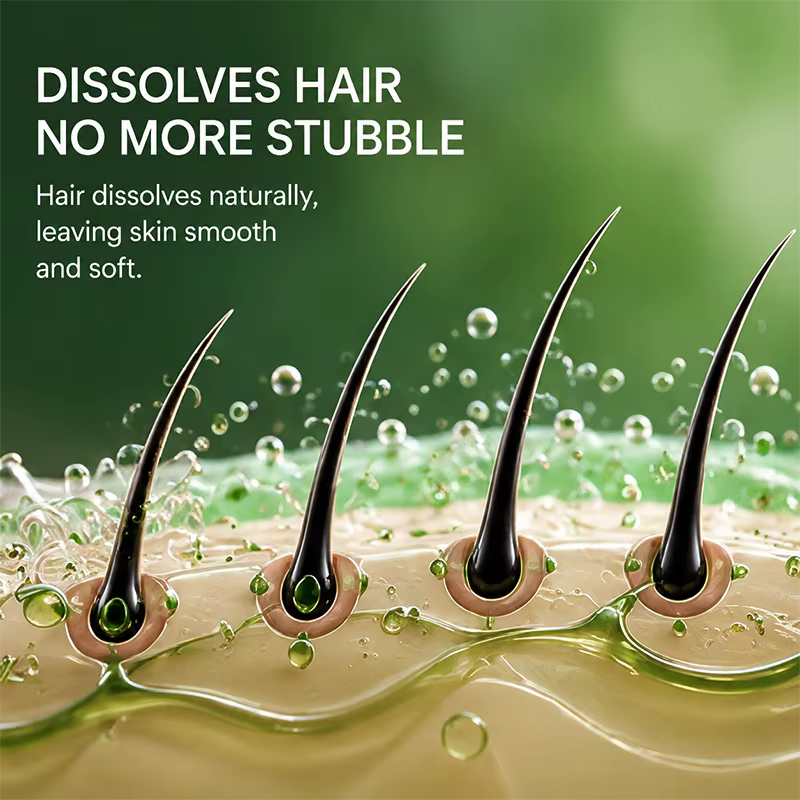 Crème dépilatoire à l'aloe vera et à la vitamine E 65g