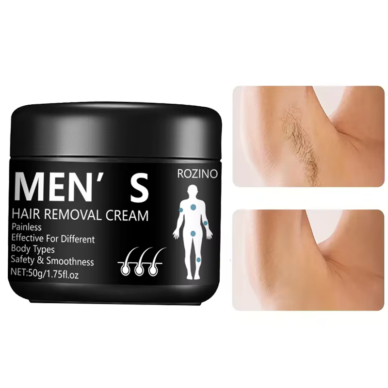 Crème d'épilation professionnelle pour hommes 50g