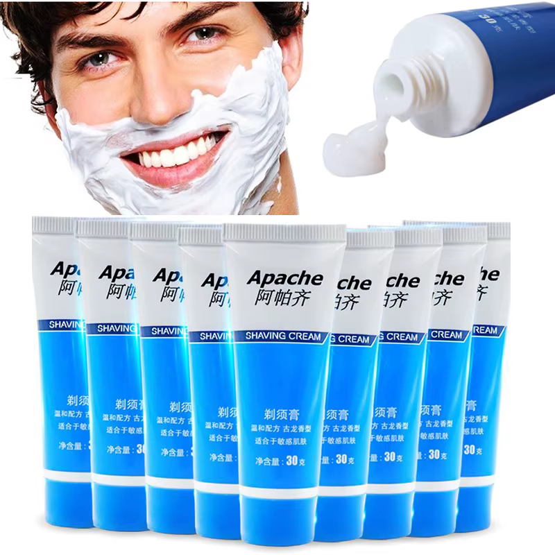 Crème à raser moussante pour hommes