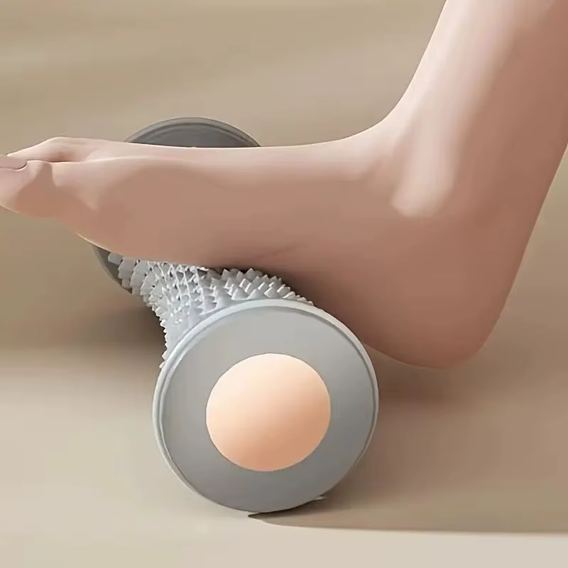 Rouleau masseur de pieds portable : soulagement des tissus profonds pour la fasciite plantaire et la relaxation nerveuse. Cadeau idéal pour soulager la douleur et Reflexo