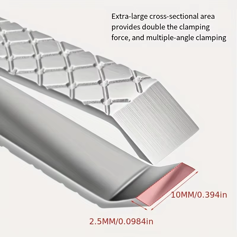 Épilateur en acier inoxydable à large ouverture de 10 mm