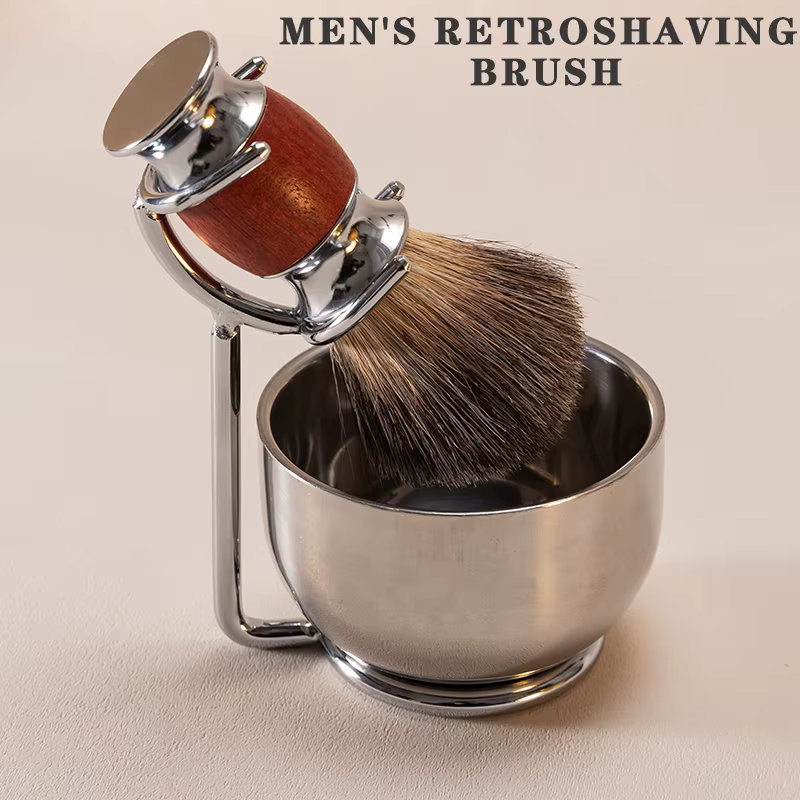 Ensemble de brosses à barbe