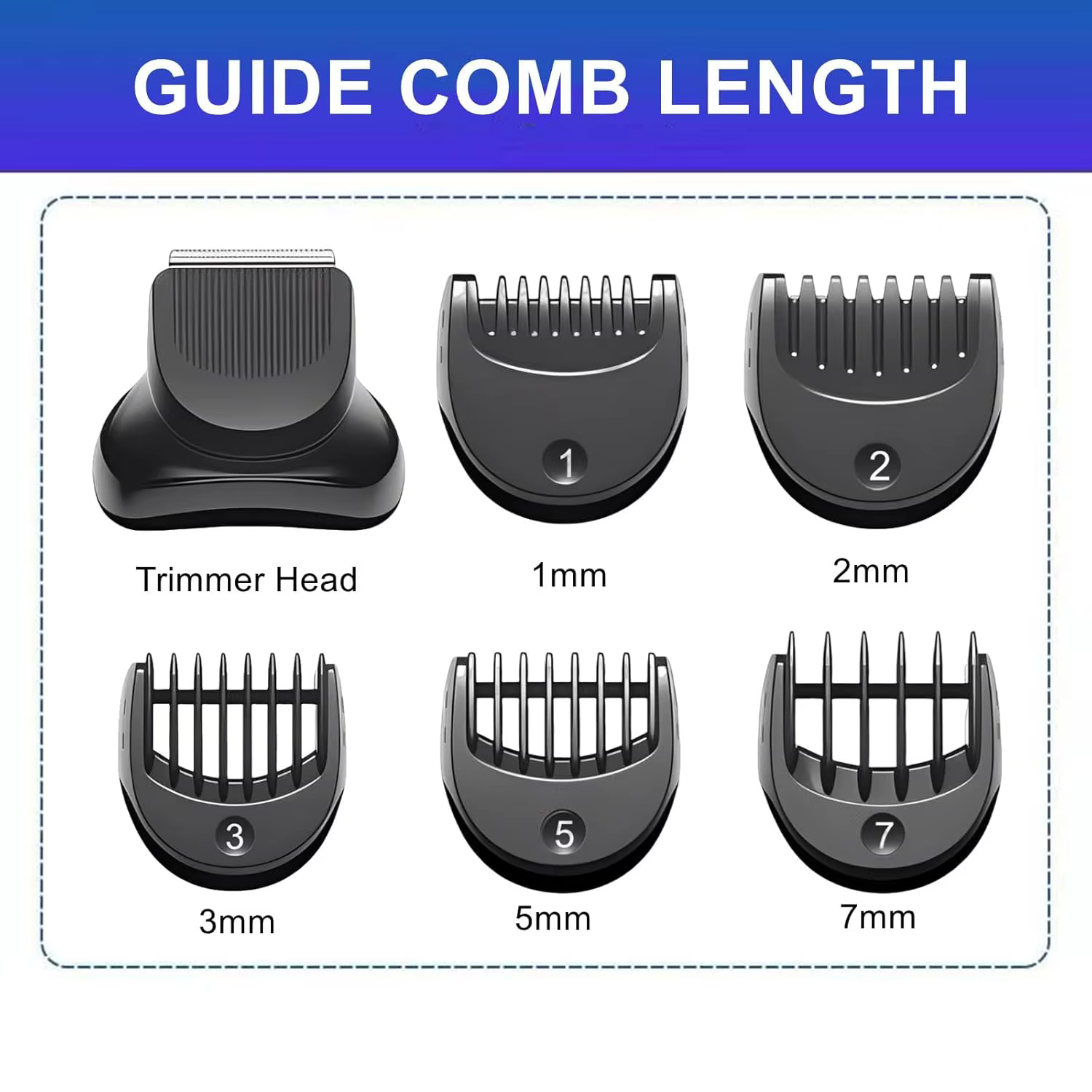 Tête de tondeuse à barbe pour rasoirs électriques Braun série 5