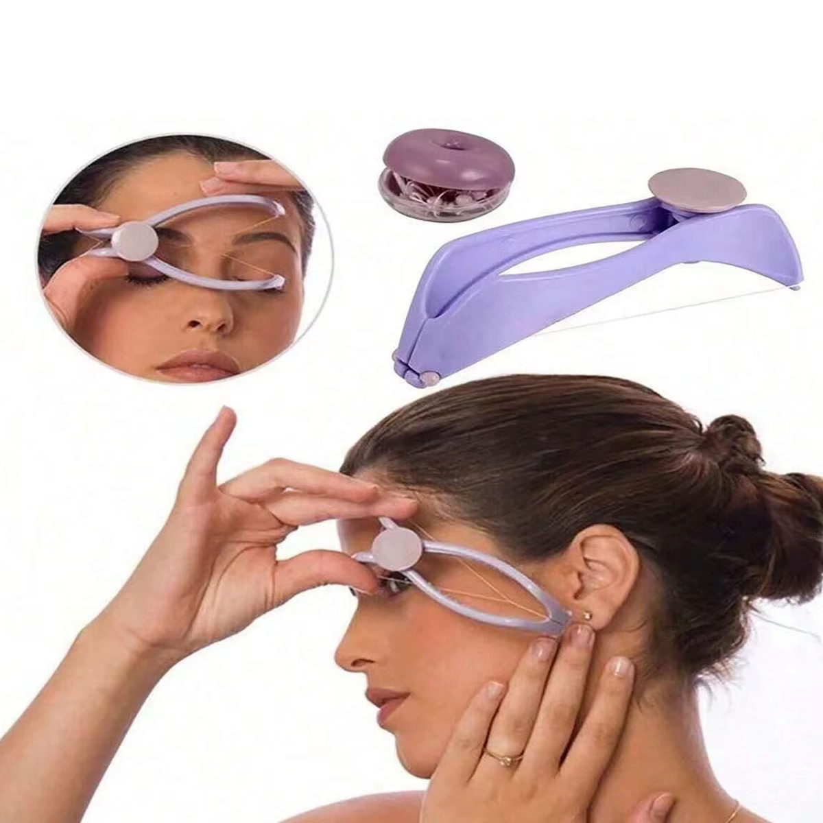 1 pièce - Épilateur facial pour femmes