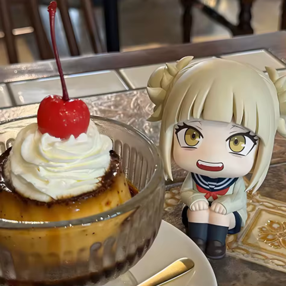 Figurines Nendoroid d'anime-bakugou Katsuki Midoriya Izuku Todoroki Shoto Toga Himiko-modèle de collection jouets pour enfants jeu de voiture
