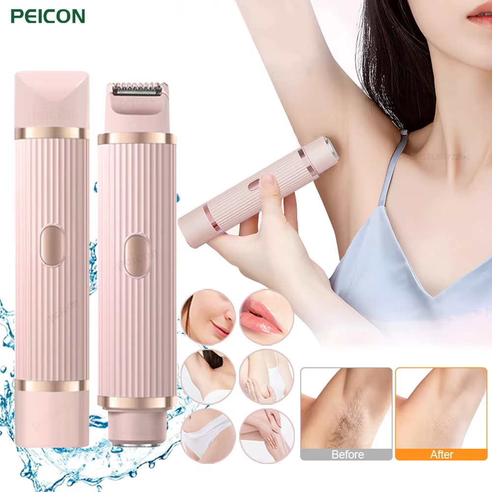 Rasoir électrique pour femmes tondeuse Bikini moustache faciale épilation