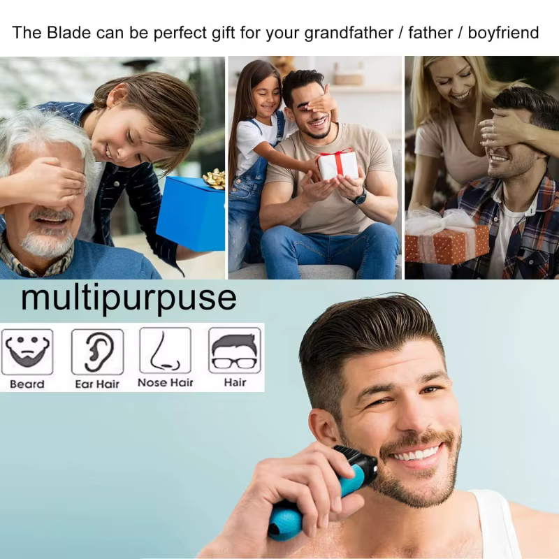 Tête de rechange 83M compatible avec le rasoir électrique Braun série 8 8320S