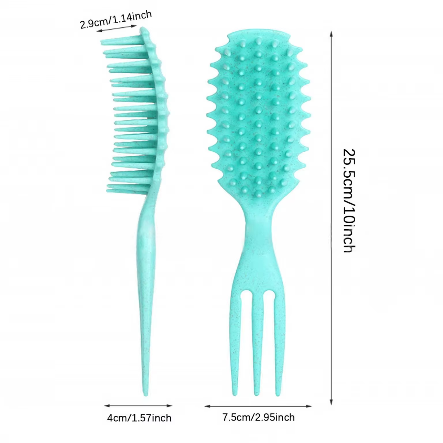 Brosse à cheveux bouclés