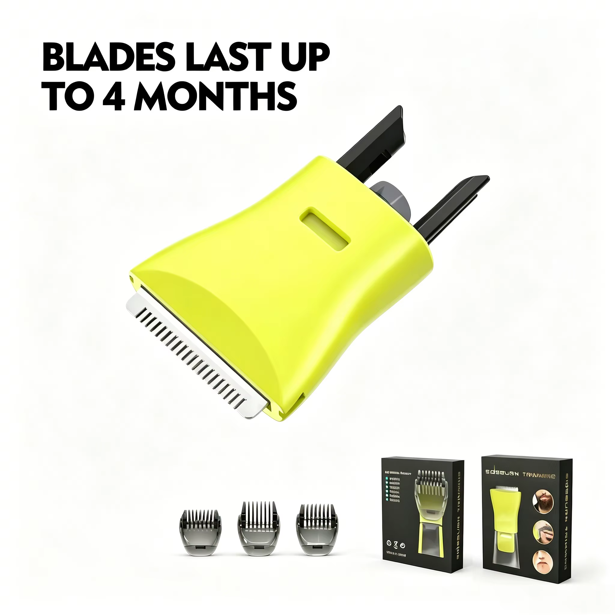 Lames de coupe pour barbe Philips OneBlade QP2520 QP2630 QP2834 QP6510 QP6520 QP6531 – Tondeuse électrique hybride