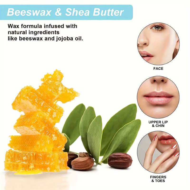 20/40 pièces bandes de cire pour les lèvres du visage