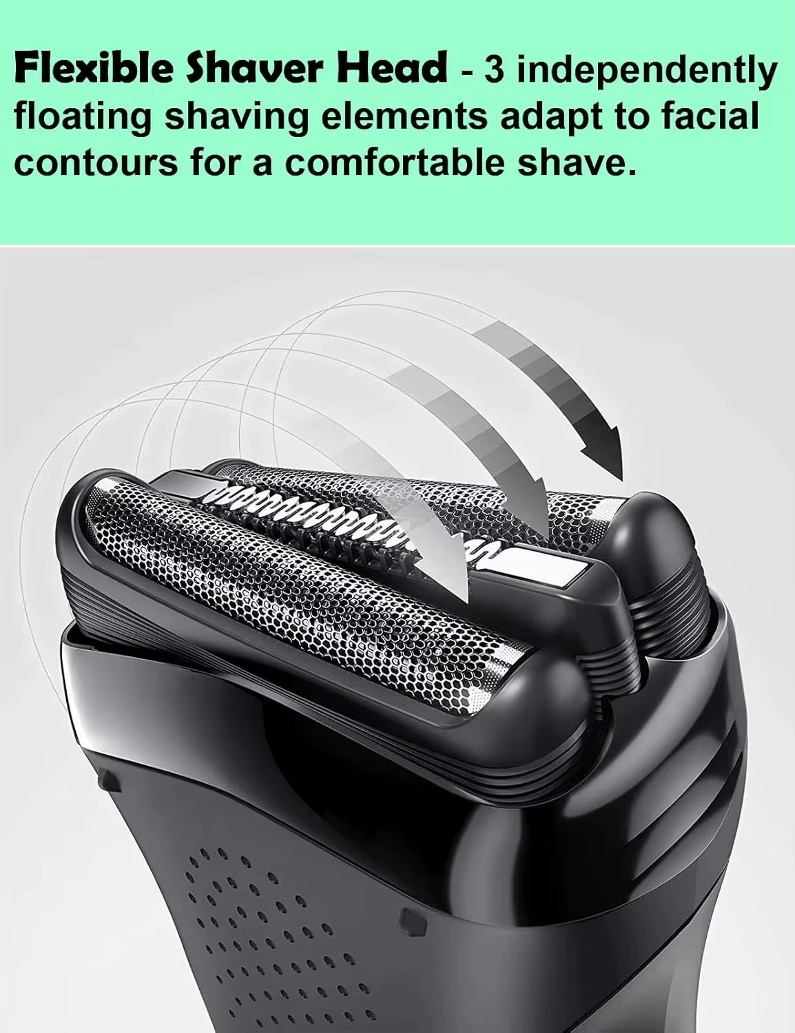 Têtes de rechange Brangdy 21B S3 pour rasoirs électriques Braun Series 3 3040s 300s 310s 320s 360s 3010s 3090cc