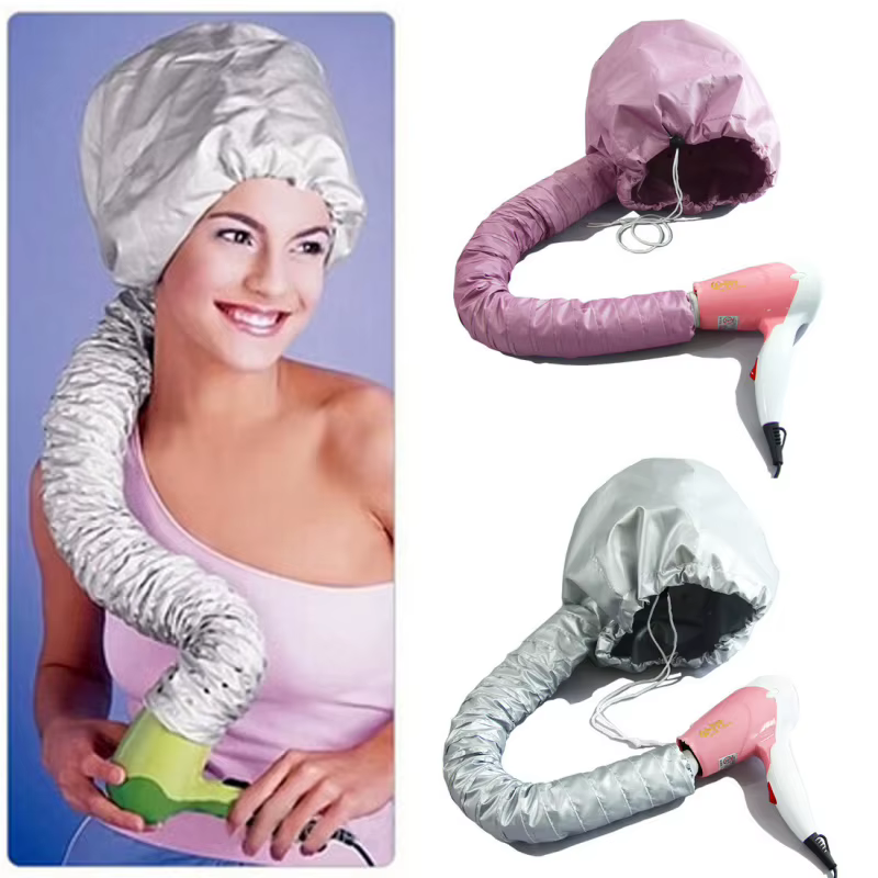 Bonnet de traitement des cheveux Sèche-cheveux Bonnet de séchage des cheveux Soins Perming et mourage Coiffage Séchage avec air chaud Bonnet de traitement des cheveux Douche