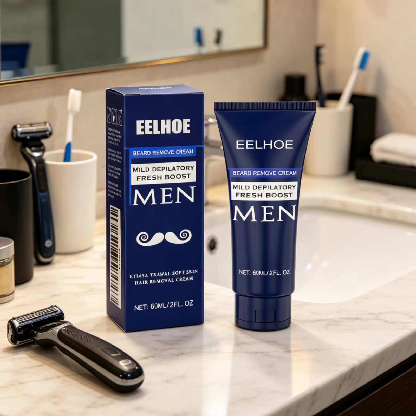 Crème dépilatoire EELHOE pour hommes