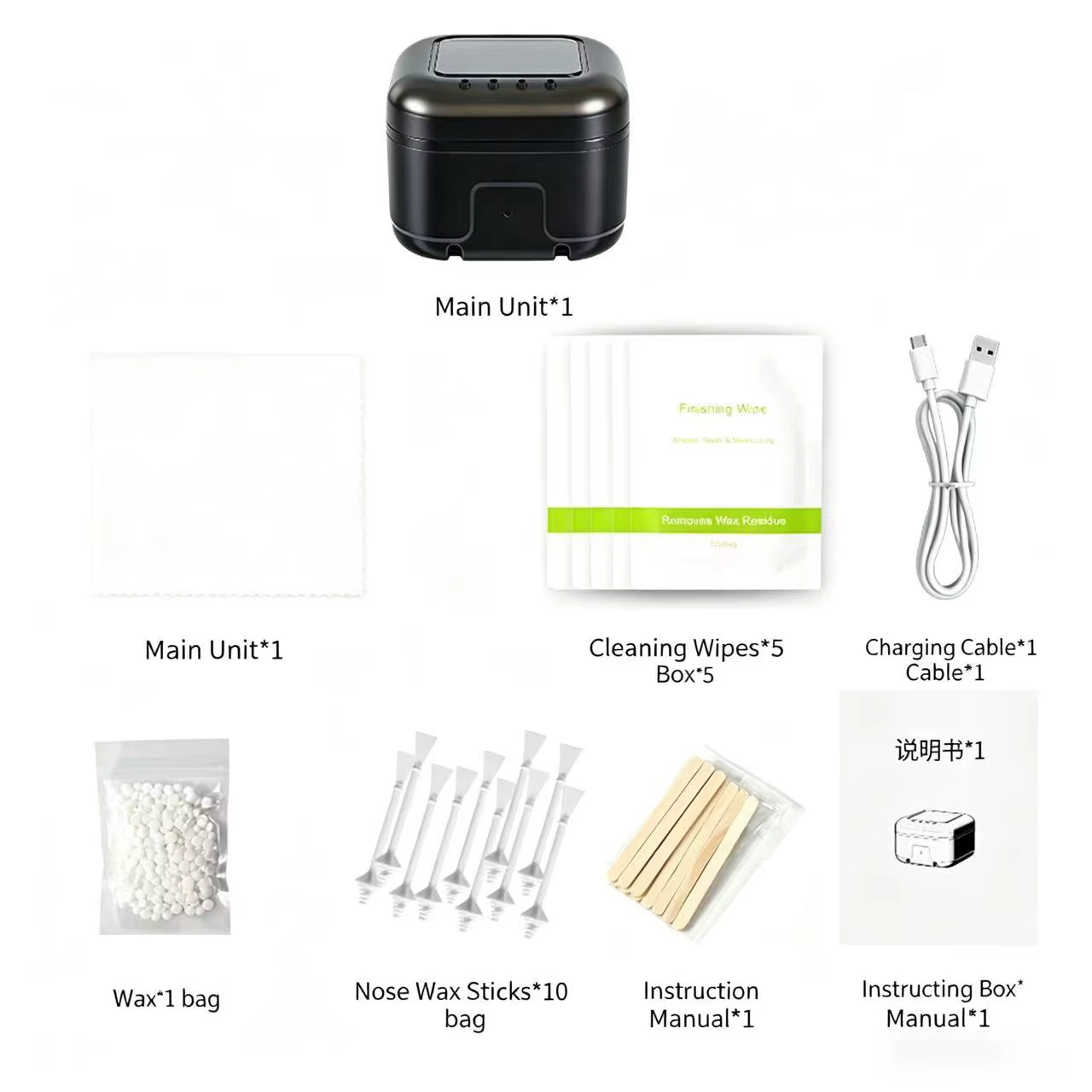 Chauffe-cire portable mini pour l'épilation